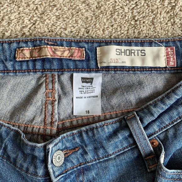 Levi’s 515 vintage 90’s Jean Shorts women’s size 16 - Picture 5 of 8